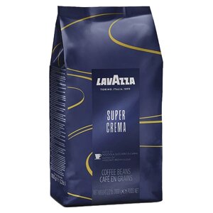 Кава в зернах, ТМ Lavazza Super Crema 80/20, 1 кг