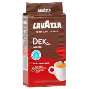 Кава мелена, ТМ Lavazza Caffe Decaffeinato Intenso (без кофеїну), 250 г