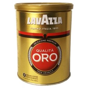 Кава мелена, ТМ Lavazza Qualità Oro 100% Арабіка ж/б, 250 г