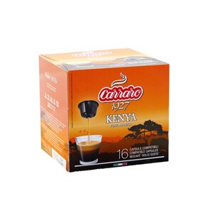 Кава в капсулах, TM Carraro Dolce Gusto Kenya, 16 шт