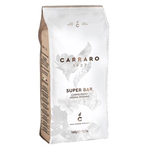 Кава в зернах, ТМ Carraro Super Bar 70/30, 1 кг