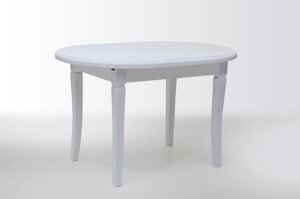 Біформер стіл обідній розкладний Ла-Рошель 760х1200х800мм білий МДФ, дерево