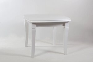 Біформер стіл обідній розкладний Монте-Карло 760х900х900мм білий максі МДФ, дерево