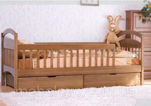 Ліжко Аріна дитяча з бортами без шухляд 80х190 Венгер