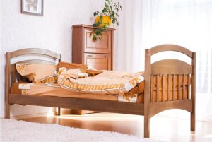 Ліжко Аріна односпальне без шухляд 80х190 Венгер