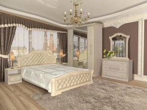 Спальня Венеція Нова комплект 4Д піно беж Світ Меблів