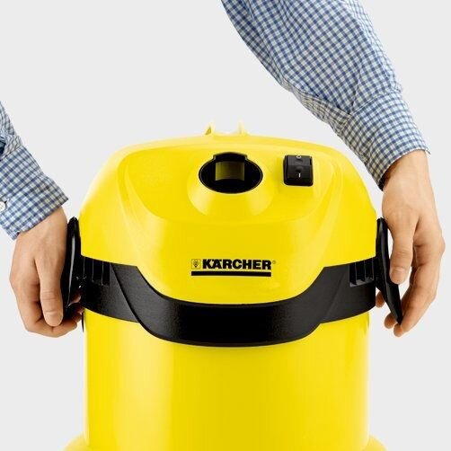 Господарський пилосос WD 2 Cartridge Filter Kit: Система блокування 
