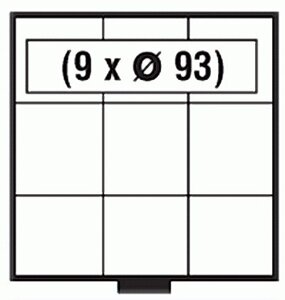 Лоток для монет - SAFE Beba Maxi - 93 мм