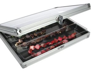 Алюмінієва вітрина для мінералів - SAFE Compact 275 Х 57