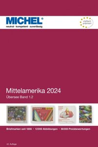 Каталог Michel Ü 1.2 Mittelamerika (Міхель, Центральна Америка) 2024