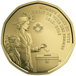 Канада - Canada 2016 р. $1 долар UNCIRCULATED