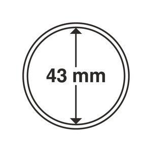 Капсула для монет 43 мм SAFE