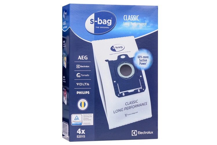 Набір мішків пилозбірників s-bag Philips FC8021/03 Classic Long Performance 883802103010 від компанії Інтернет-магазин "Patok" - фото 1