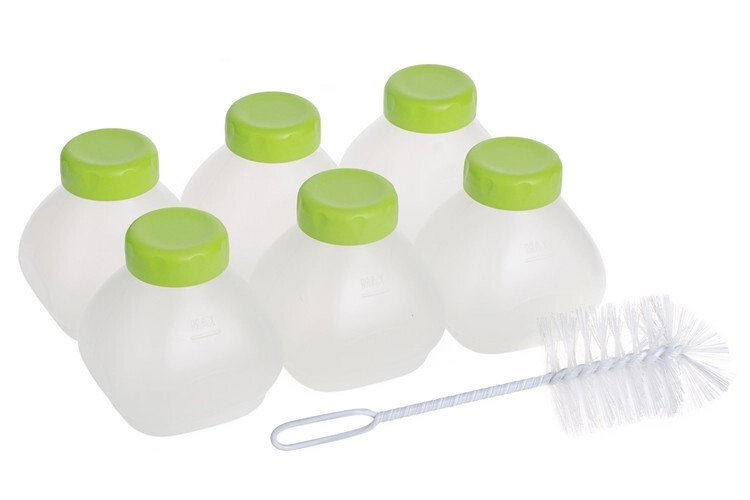 Комплект пляшечок для йогуртниці Tefal XF102032 (6шт.) - фото