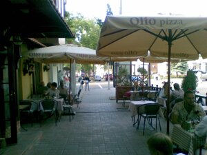 Вуличний парасольку з квадратним куполом для ресторану і кафе Монте (3х3м)
