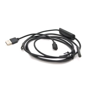 2 in 1 MicroUSB/PC HD ендоскоп YT-En-2HW м'який дрит, 1 м