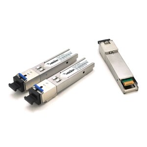 SFP модуль merlion 1.25G 20km WDM SC підтримка DDM TX1310/RX1550