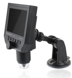 Відеомікроскопи BAKKU BA-006 з дисплеєм 4,3 ", збільшення 1-600X, 3. MP, Black, Пам'ять 8 Гб (208 * 170 * 80)