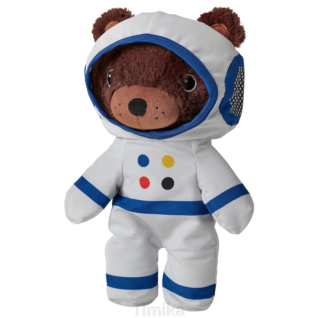 AFTONSPARV Плюшевий космонавт в скафандрі, ведмедик, 28 см від компанії Timika - фото 1