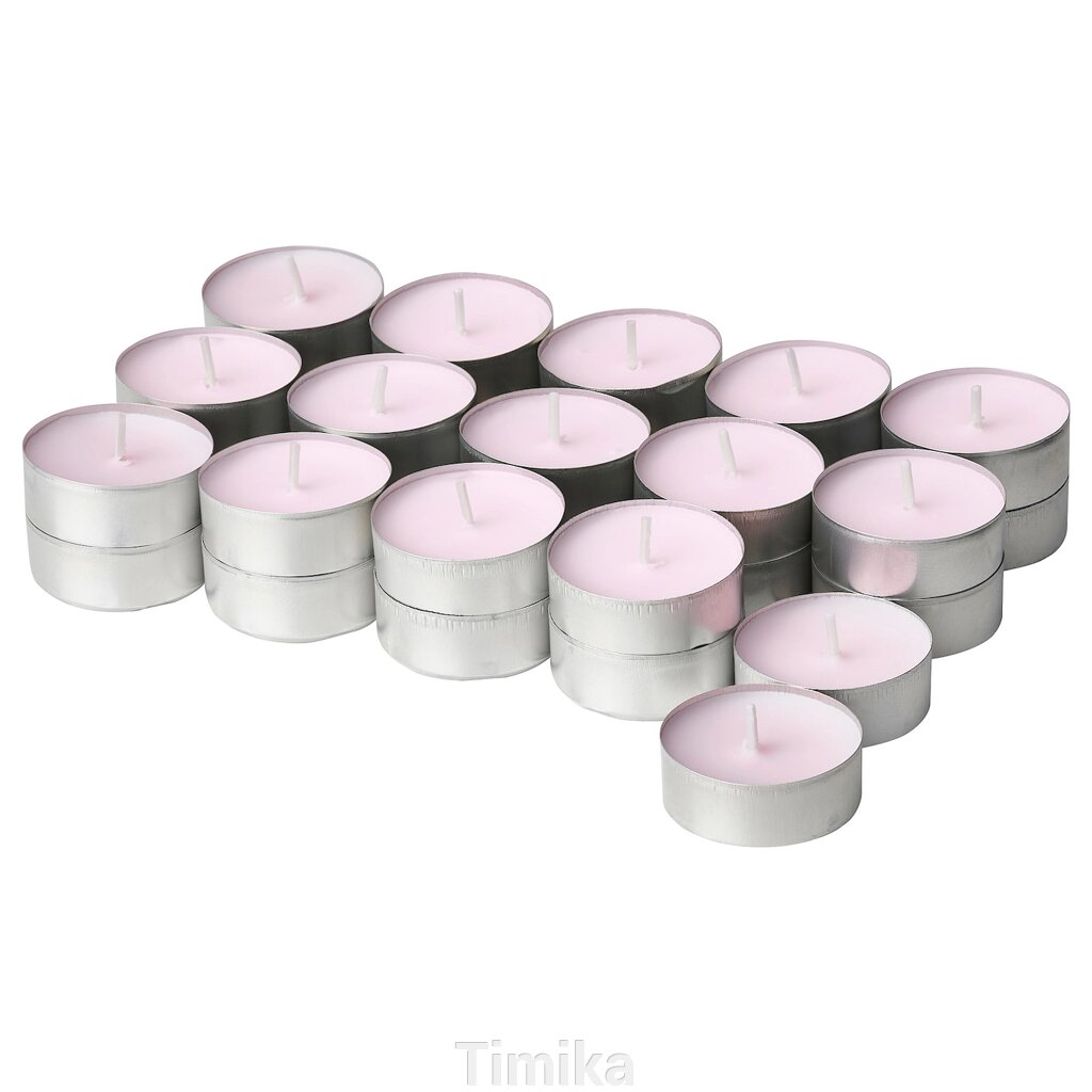 Ароматична свічка LUGNARE, жасмин/рожевий, 3,5 год від компанії Timika - фото 1