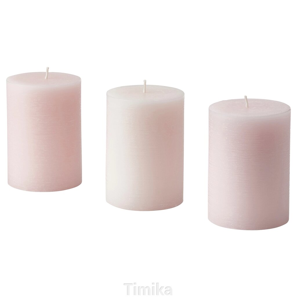 Ароматична свічка LUGNARE, жасмин/рожевий, 30 год від компанії Timika - фото 1