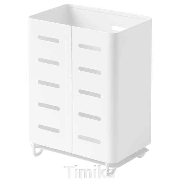 AVSTEG Контейнер для столових приборів, білий, 13 см від компанії Timika - фото 1