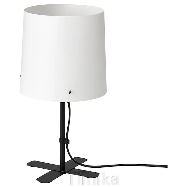 BARLAST Настільна лампа, чорний/білий, 31 см від компанії Timika - фото 1