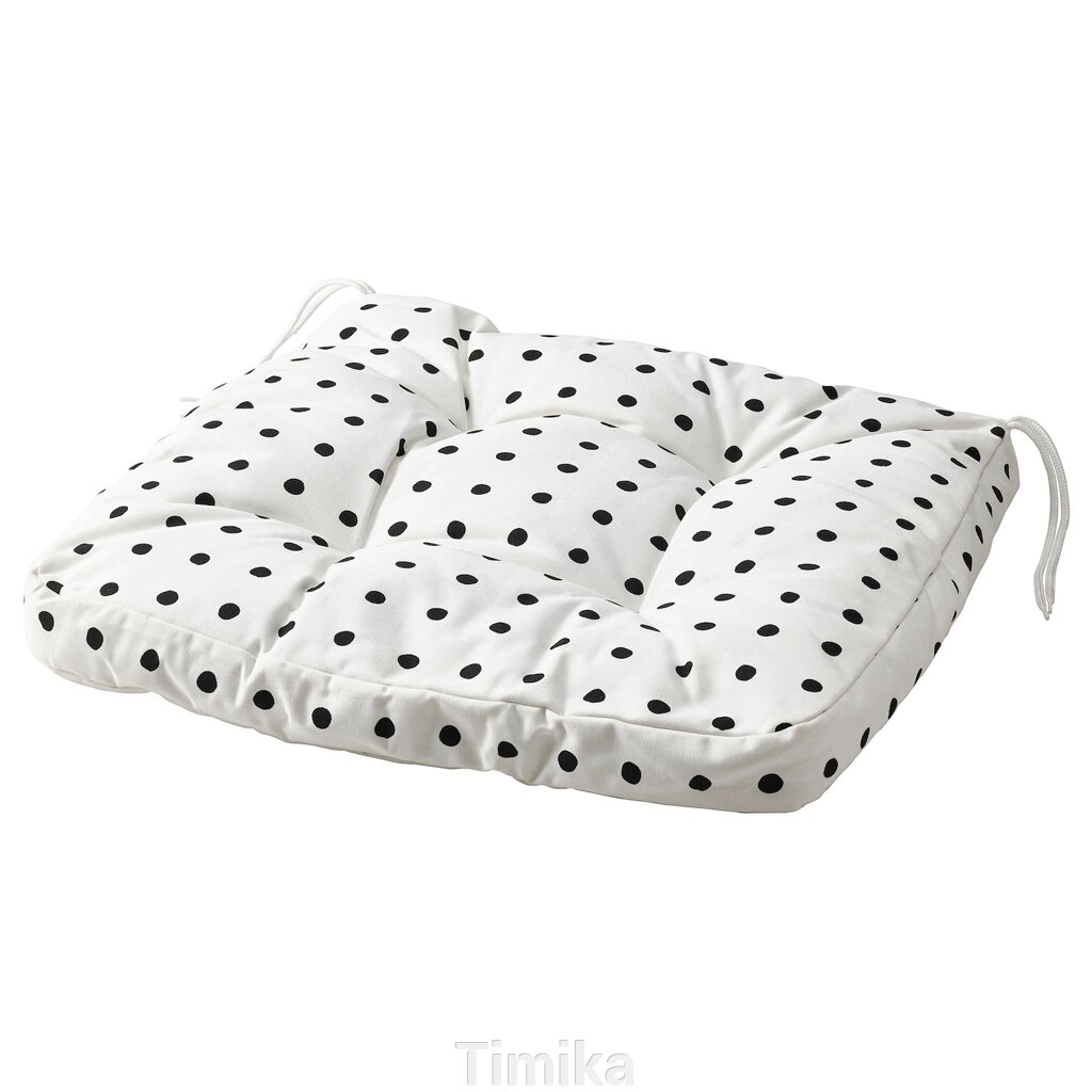 BJÖRKTRAST Подушка для дитячого крісла, білий/чорний від компанії Timika - фото 1