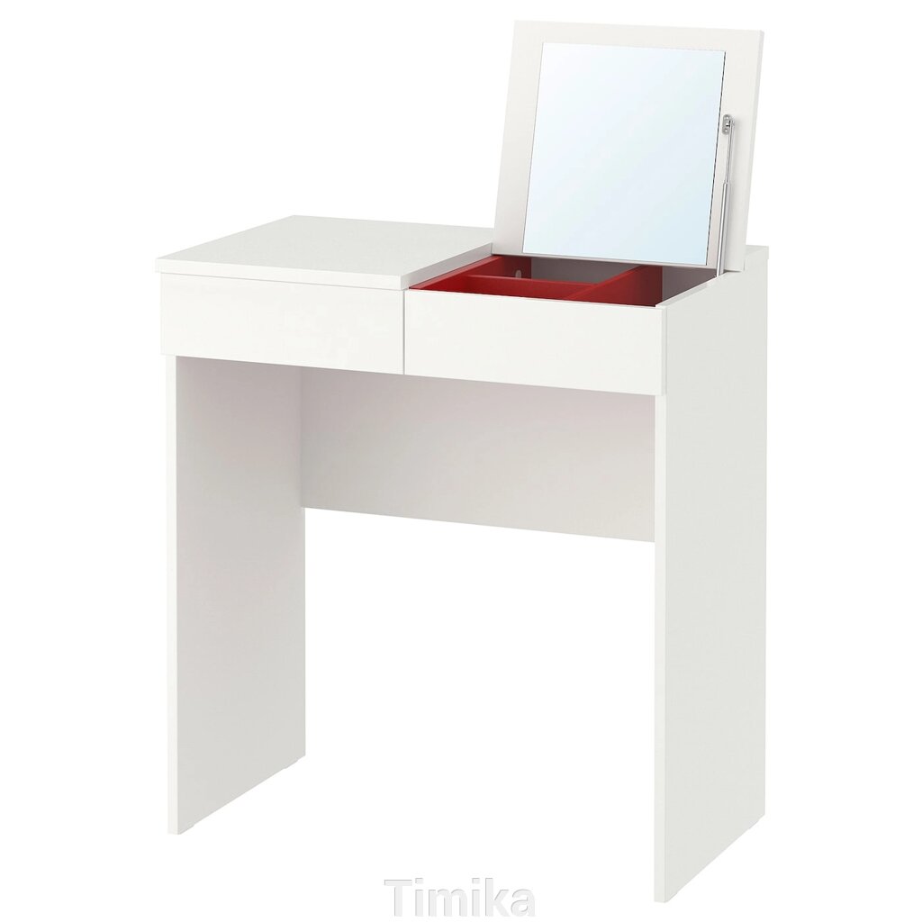 BRIMNES Туалетний столик, білий, 70х42 см від компанії Timika - фото 1