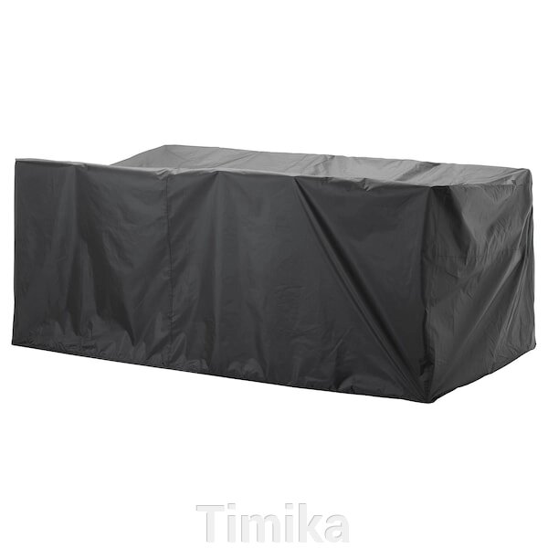 Чохол для садових меблів TOSTERÖ, столовий набір/чорний, 260x148 см від компанії Timika - фото 1