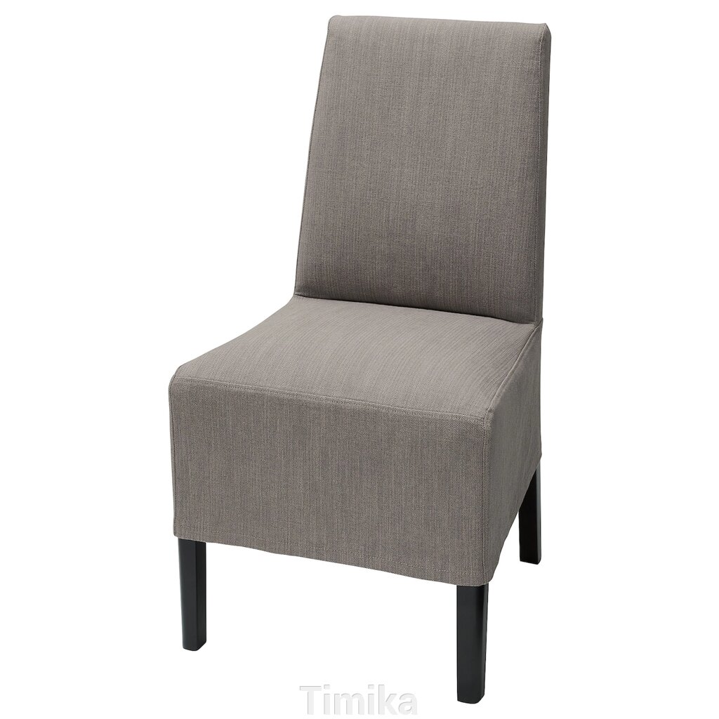 Чохол на стілець BERGMUND середньої довжини Nolhaga grey/beige від компанії Timika - фото 1