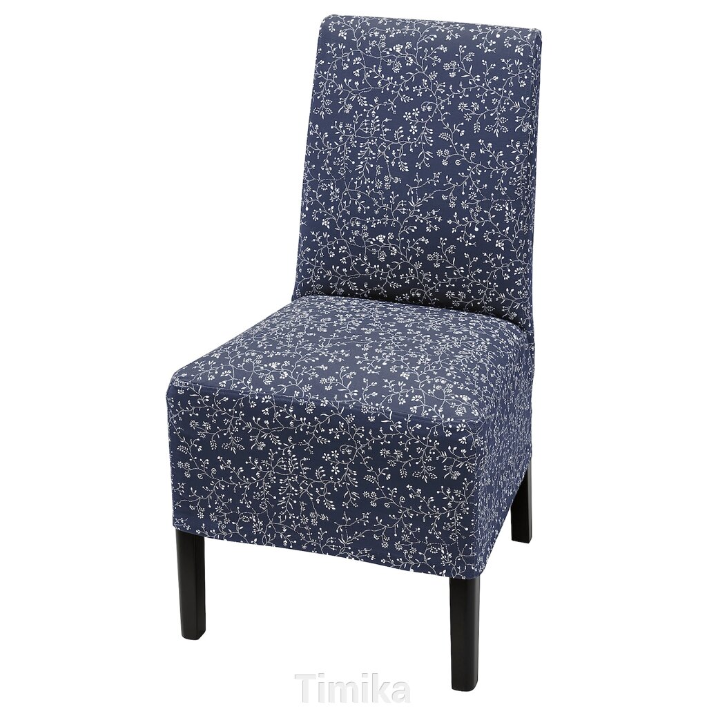 Чохол на стілець BERGMUND середньої довжини, темно-синій Ryrane від компанії Timika - фото 1
