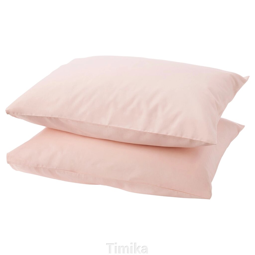 ДВАЛА Наволочка світло-рожева 50х60 см від компанії Timika - фото 1