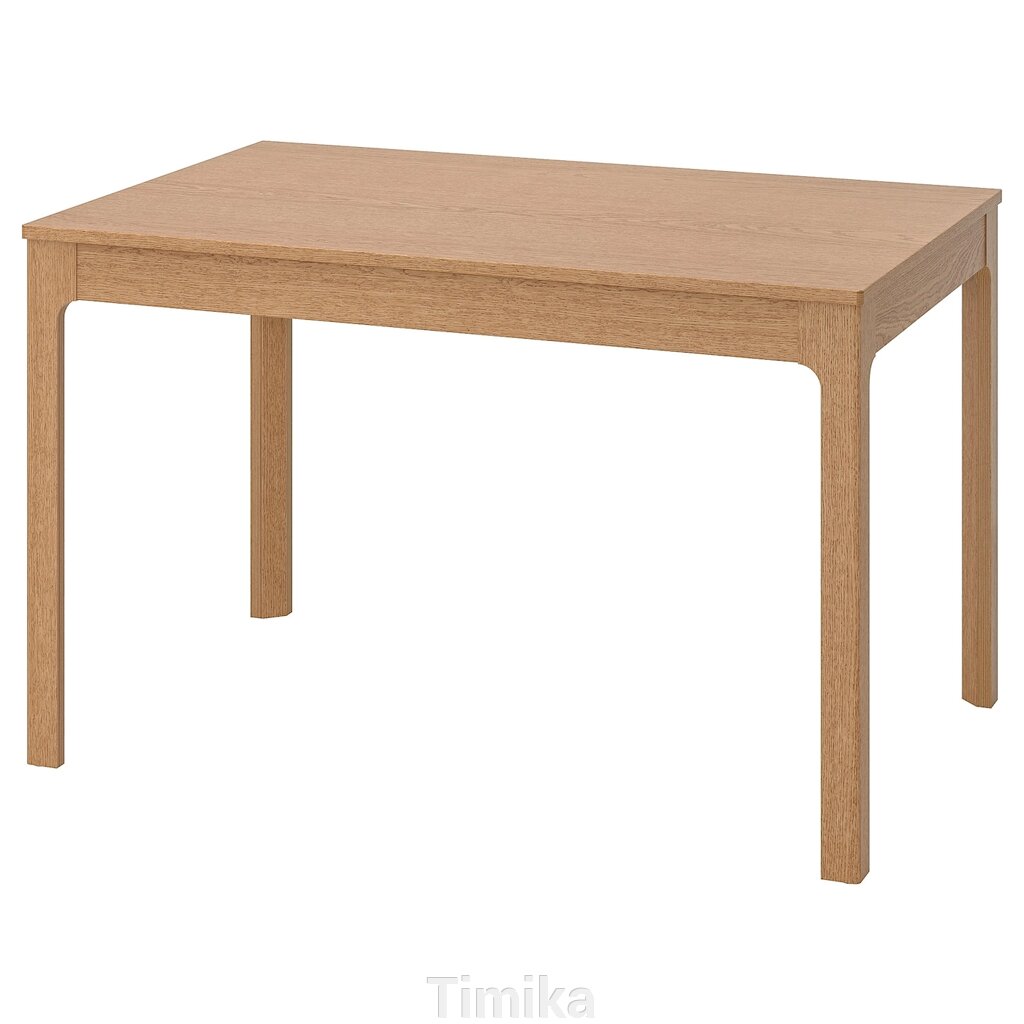 ЕКЕДАЛЕН Розкладний стіл, дуб, 120/180х80 см від компанії Timika - фото 1