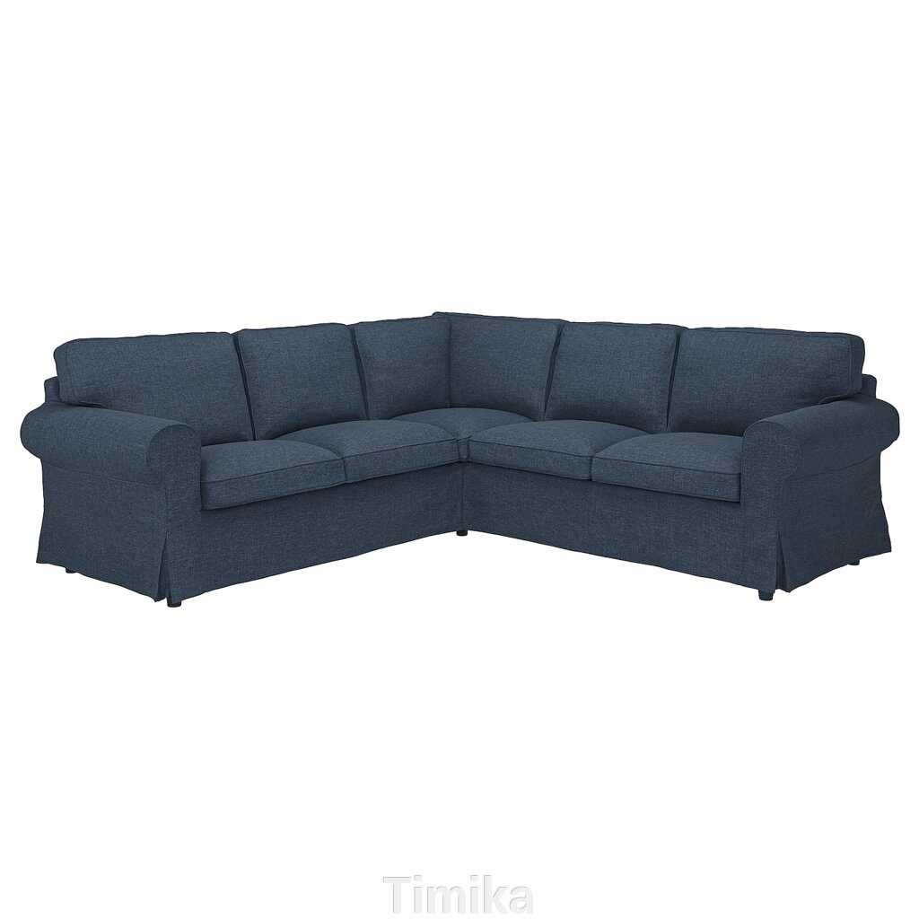 ЕКТОРП 4-місний кутовий диван Кіланда темно-синій від компанії Timika - фото 1