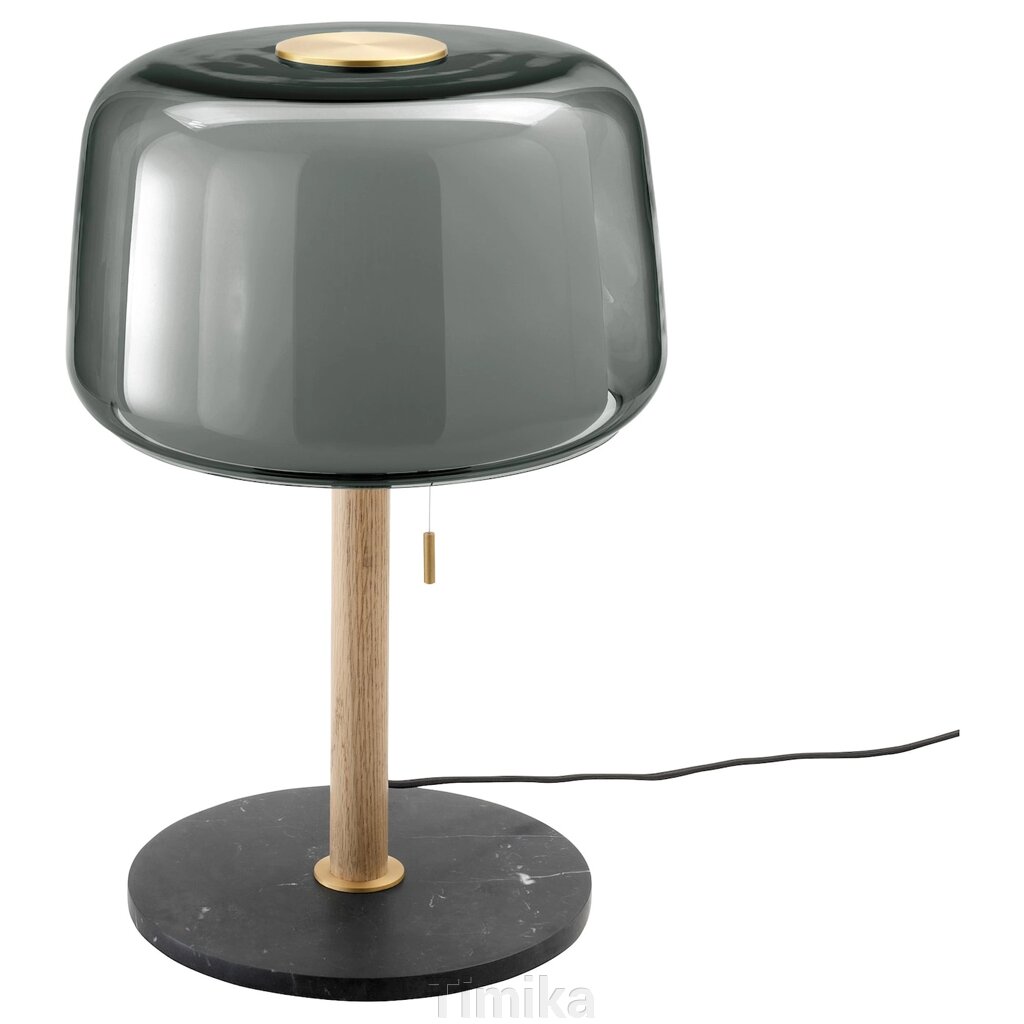 EVEDAL Настільна лампа, мармур/сірий від компанії Timika - фото 1