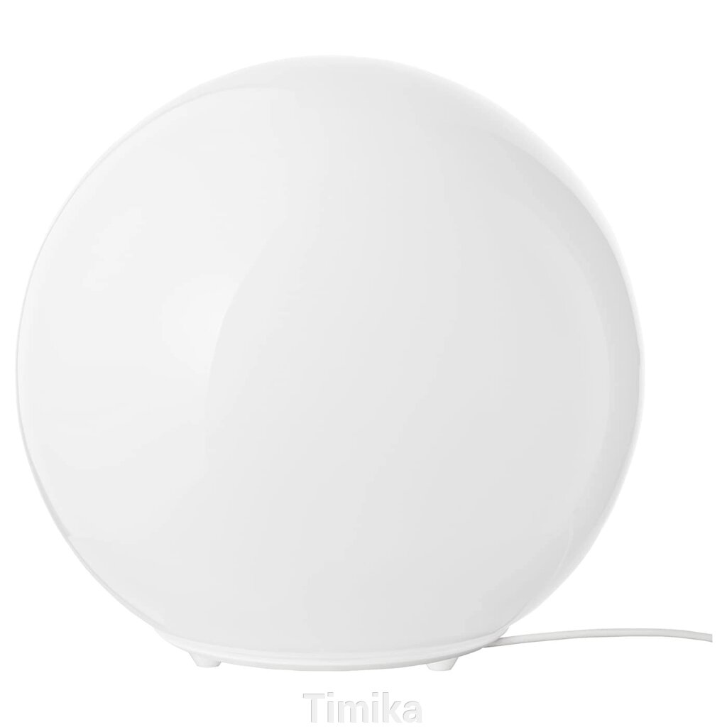 FADO Настільна лампа, біла, 25 см від компанії Timika - фото 1
