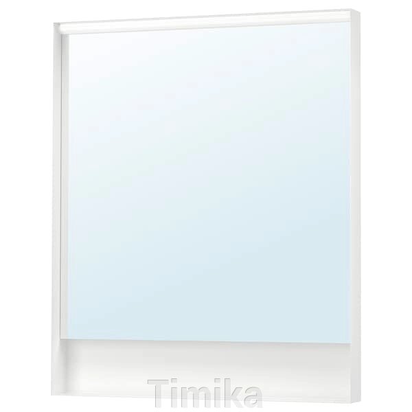 FAXÄLVEN Дзеркало з вбудованим підсвічуванням 80х95 см від компанії Timika - фото 1