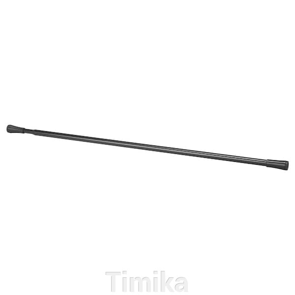 FJÄDRANDE Карниз для штор, чорний, 70-120 см від компанії Timika - фото 1