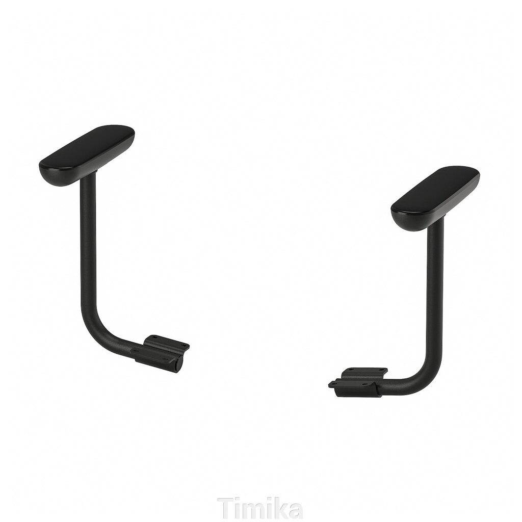 FLINTAN Підлокітники 2 шт., чорні від компанії Timika - фото 1