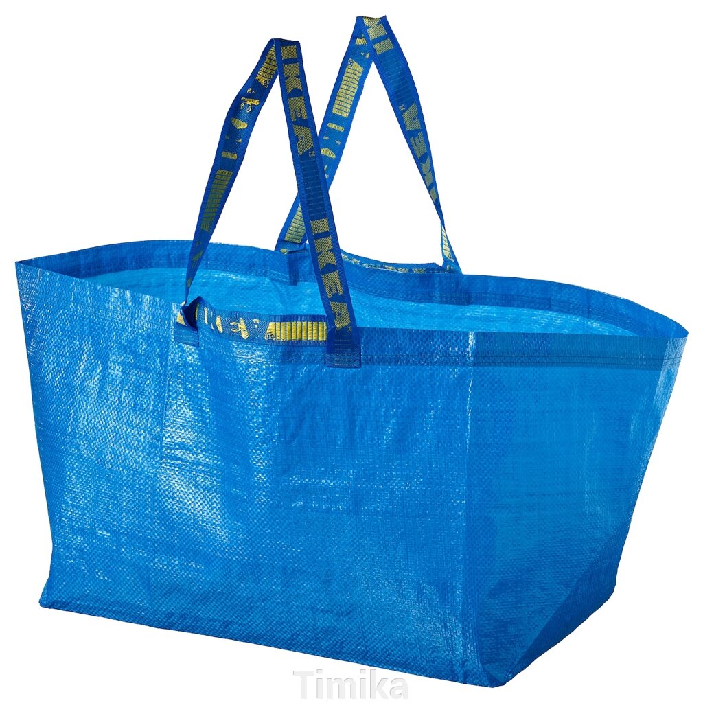 FRAKTA Велика сумка, синя, 55х37х35 см/71 л від компанії Timika - фото 1