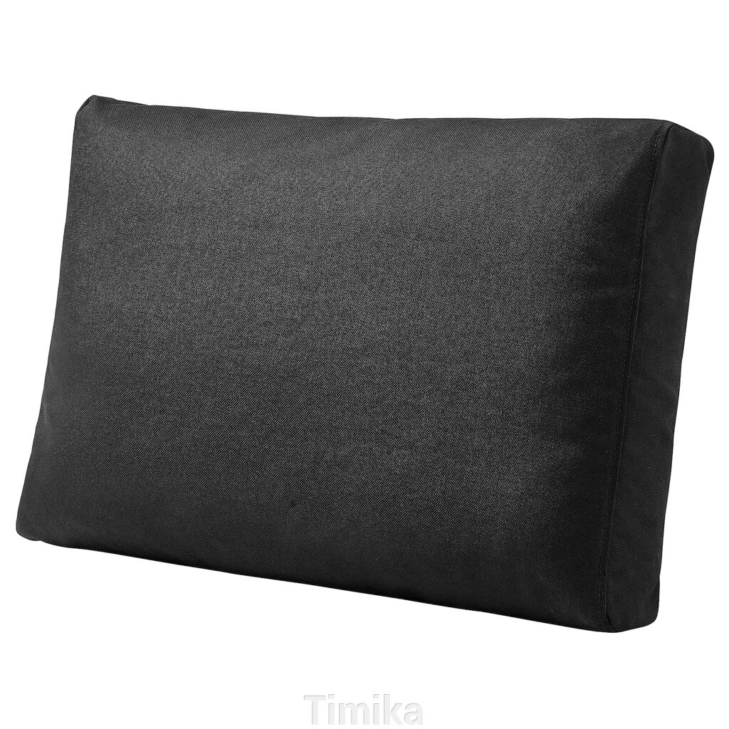 FRÖSÖN Чохол на подушку спинки зовнішній/чорний 62х44 см від компанії Timika - фото 1