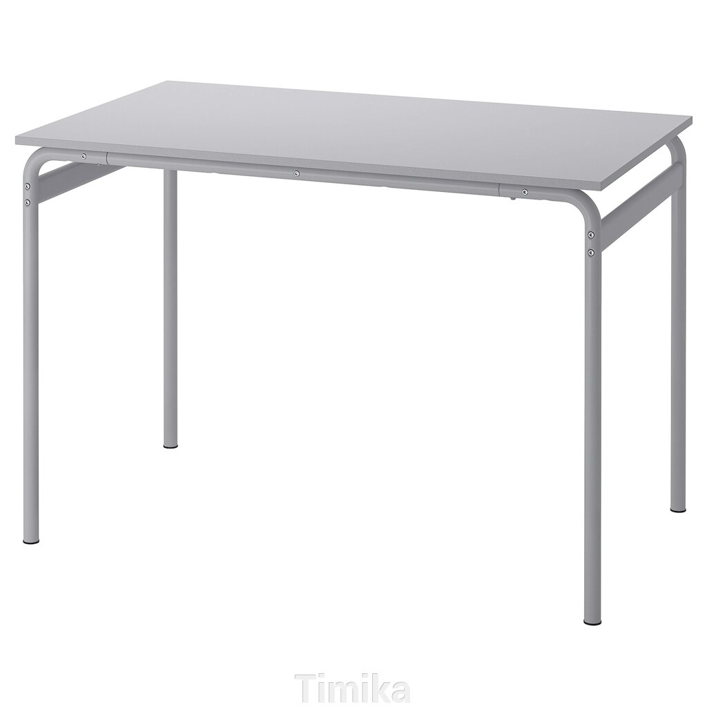 GRÅSALA Стіл, сірий/сірий, 110x67x75 см від компанії Timika - фото 1