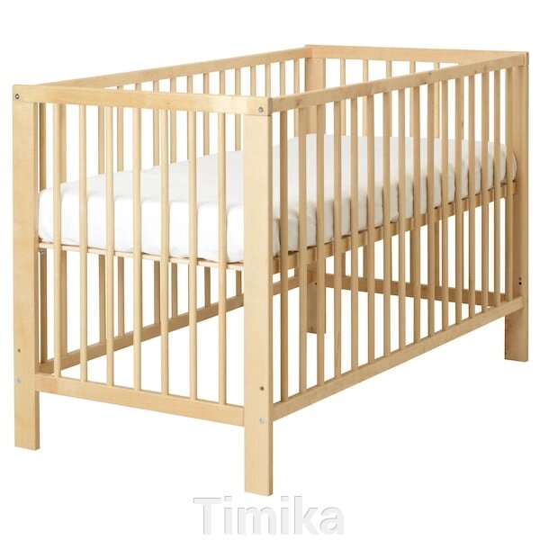 ГУЛЛІВЕР Дитяче ліжко, береза, 60х120 см від компанії Timika - фото 1