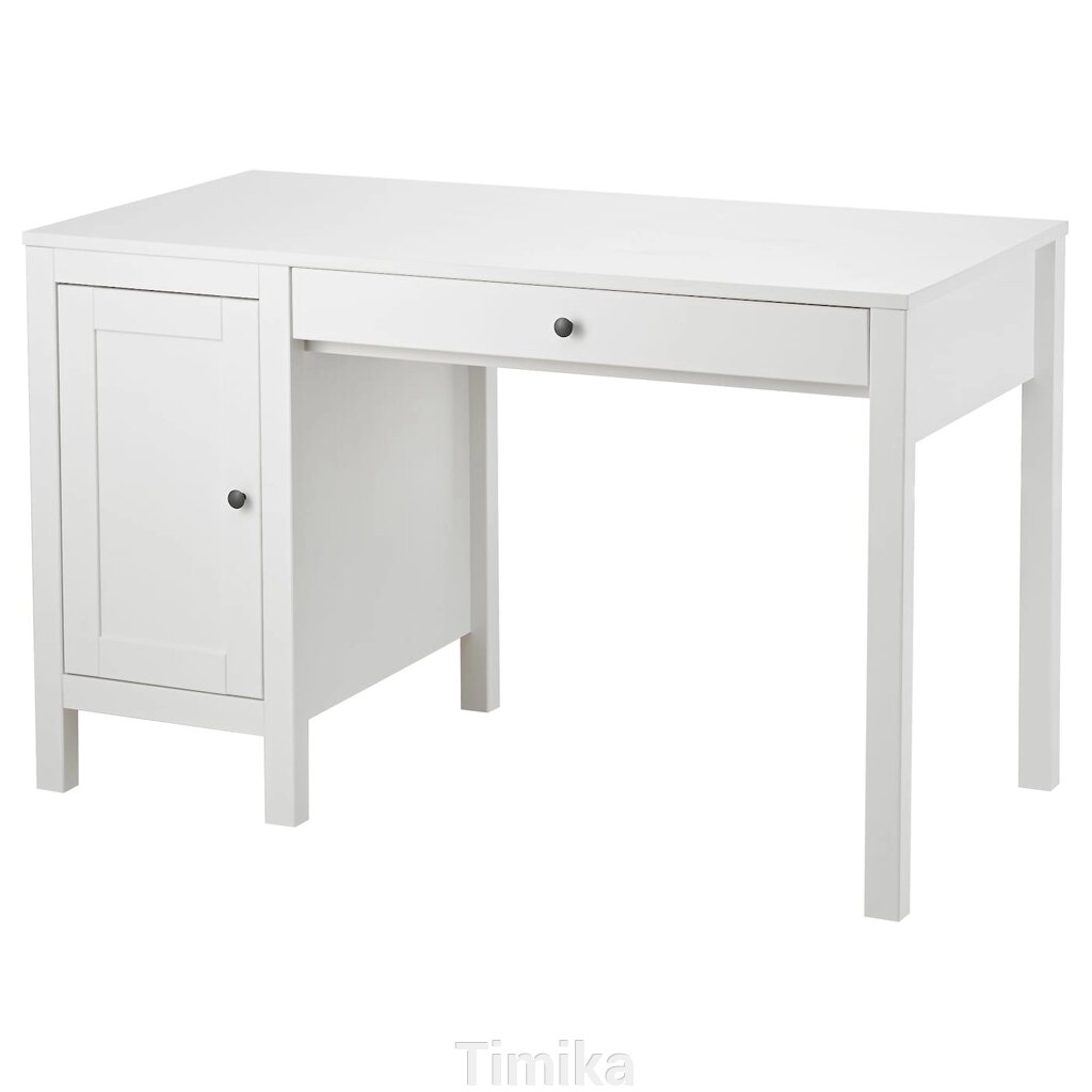 ХЕМНЕС Письмовий стіл, біла морилка, 120х55 см від компанії Timika - фото 1