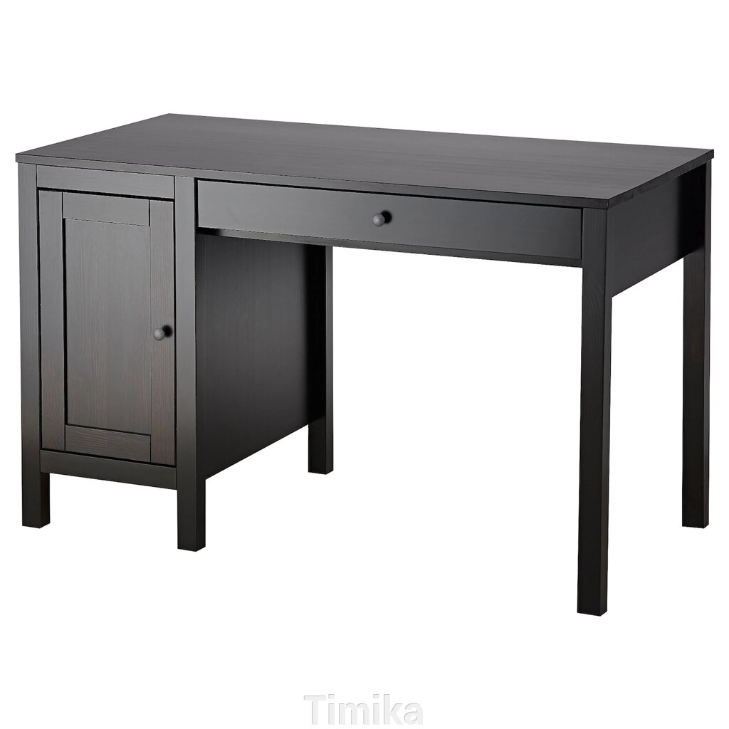 ХЕМНЕС Письмовий стіл, чорно-коричневий, 120х55 см від компанії Timika - фото 1