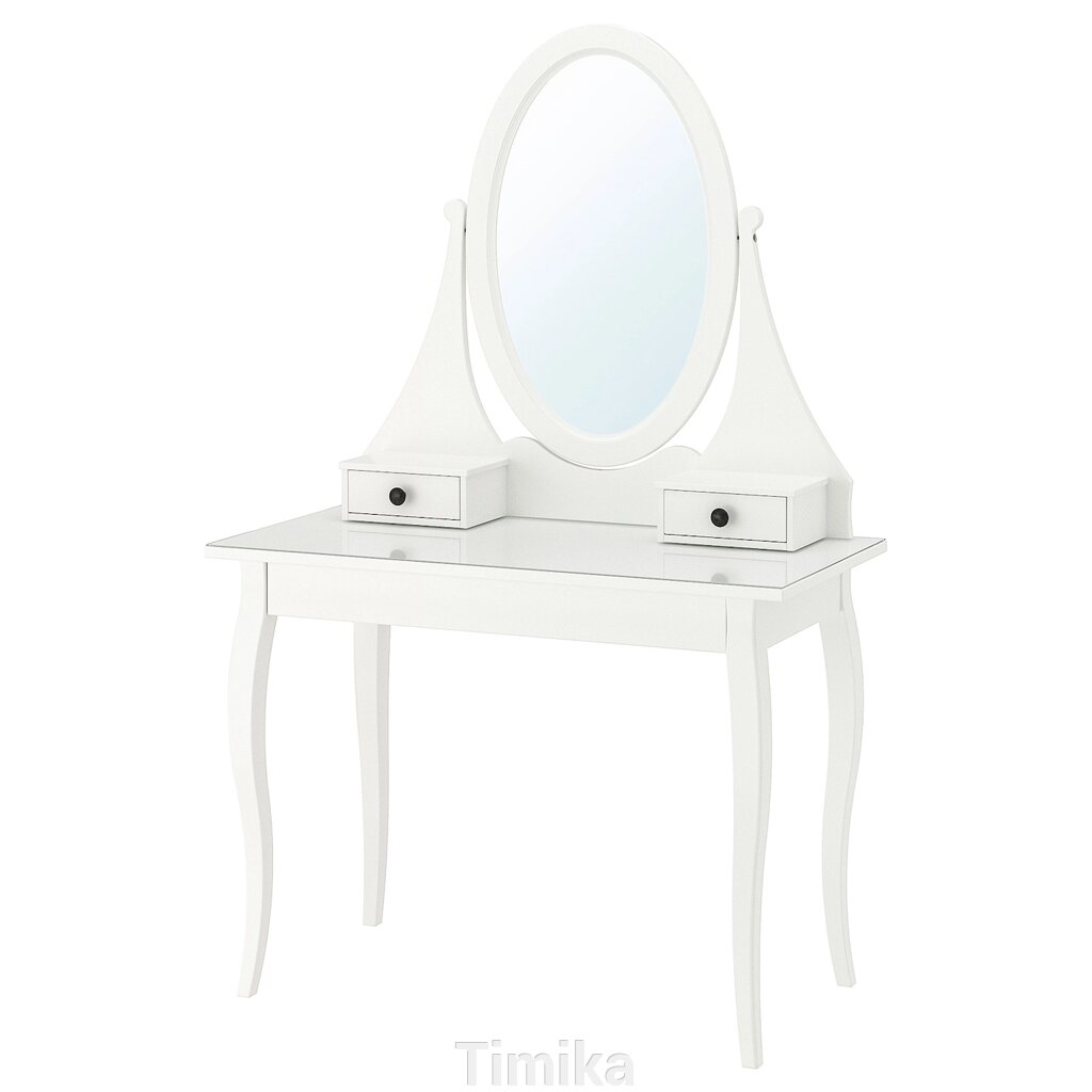 ХЕМНЕС Туалетний столик, білий, 100х50 см від компанії Timika - фото 1