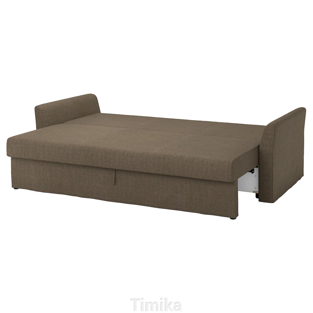 HOLMSUND 3-місний диван-ліжко, Кіланда сіро-коричневий від компанії Timika - фото 1