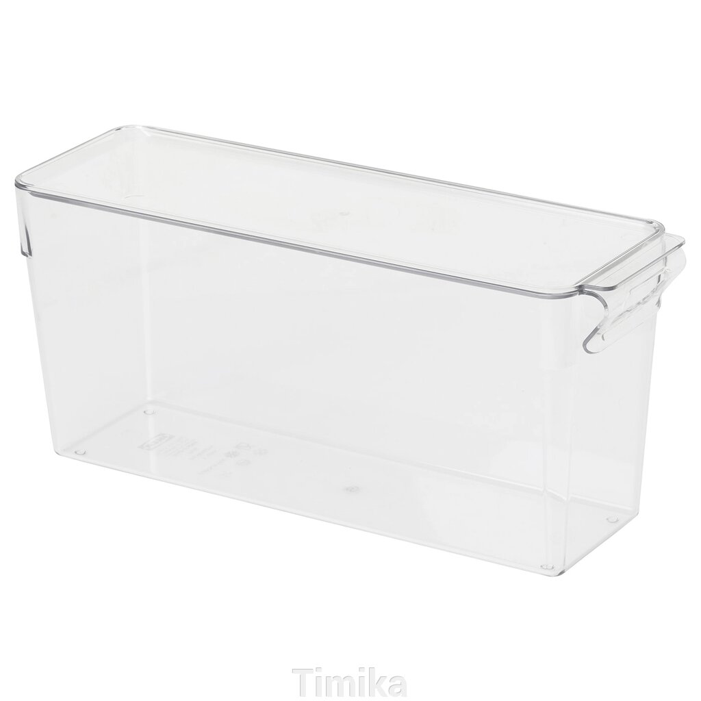 Холодильний контейнер KLIPPKAKTUS, прозорий, 32x10x15 см від компанії Timika - фото 1
