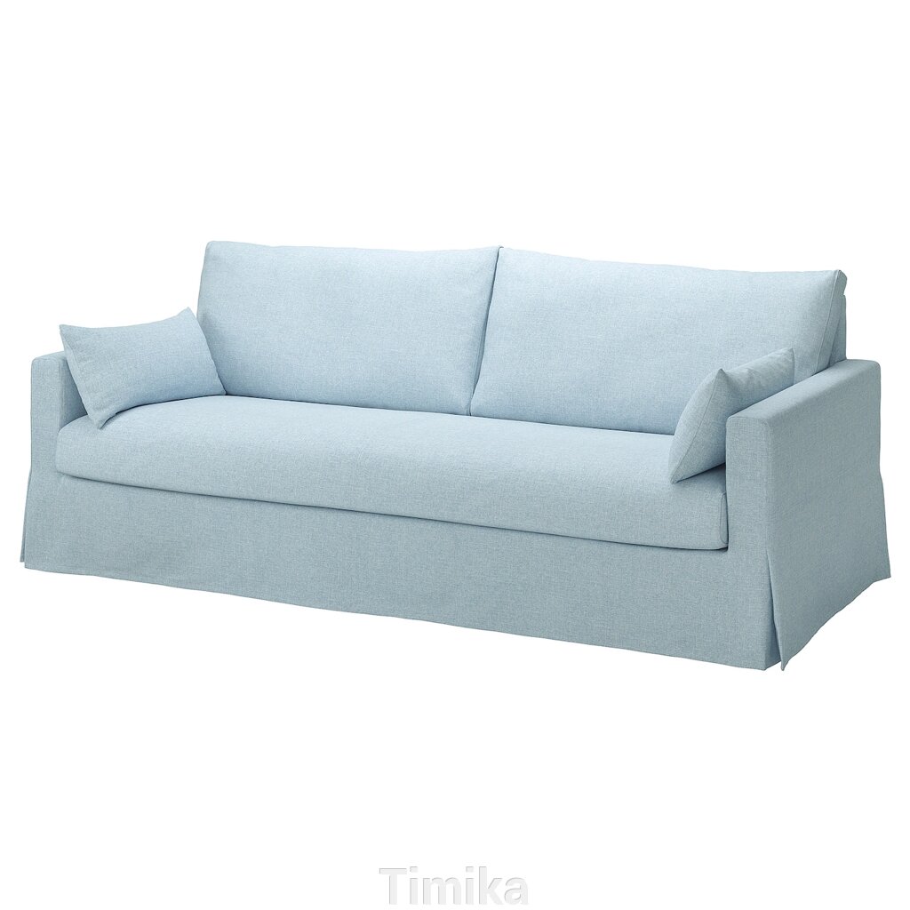 HYLTARP 3-місний диван, Kilanda ніжно-блакитний від компанії Timika - фото 1